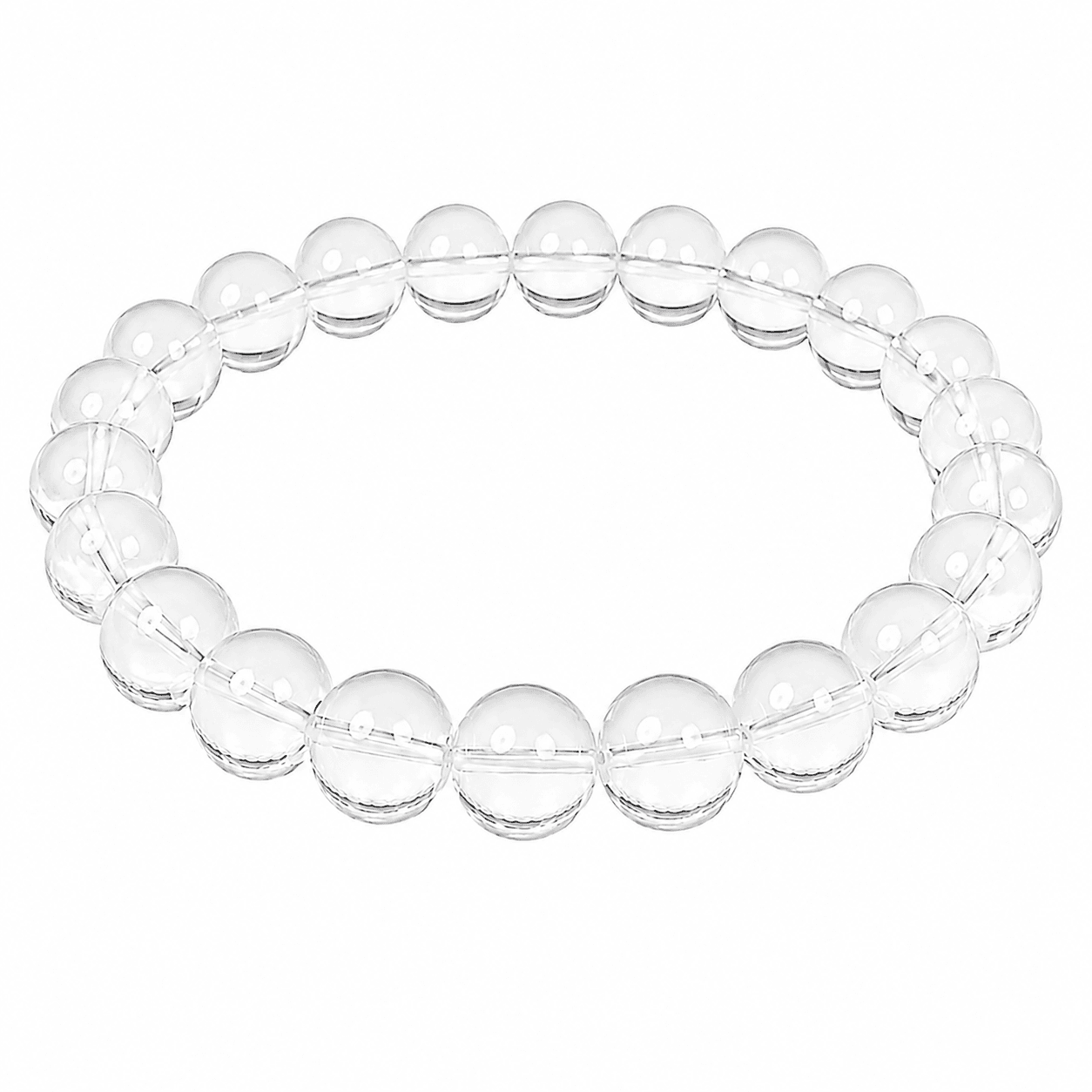 Crystal Quartz Bracelet Crystal Quartz Bracelet With White background
