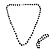 6original-karungali-mala-silver-cap-product Original Karungali Mala with natural Black Ebony beads and silver caps, handcrafted Vedic necklace for Shani remedies and spiritual wear.