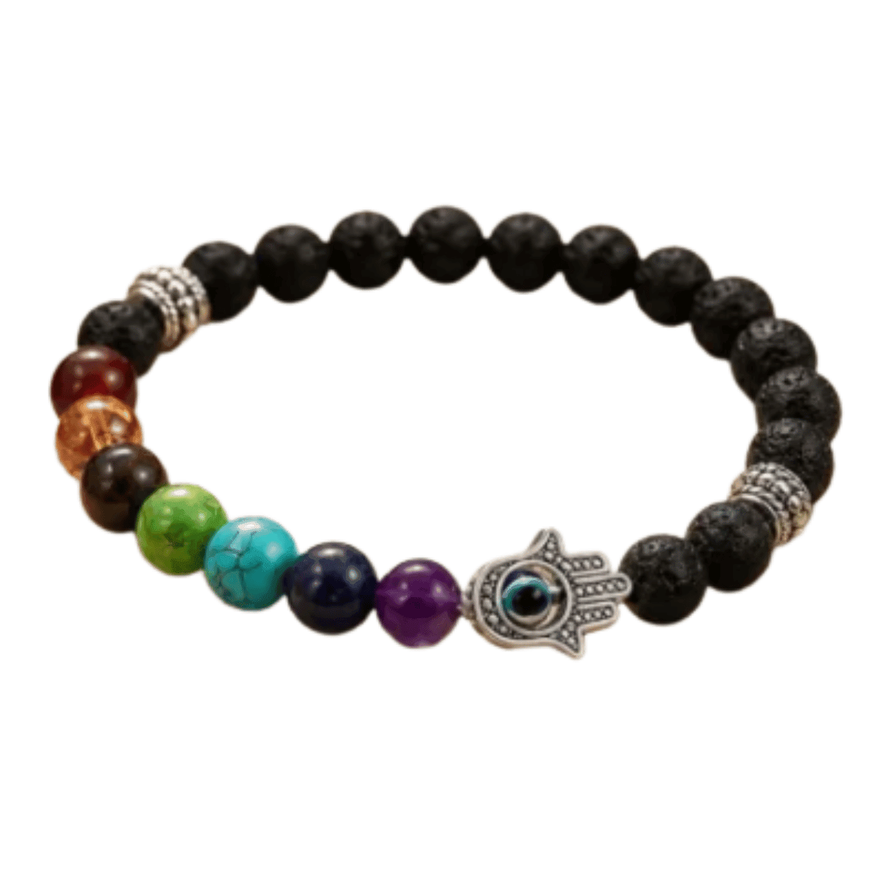 Chakra Shield bracelet Chakra Shield bracelet with white background