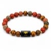 aries-zodiac-bracelet-natural-red-jasper-tiger-eye Premium Aries Zodiac Bracelet with Natural Red Jasper and Tiger Eye 8mm gemstone beads for confidence, courage and focus.