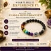chakra-shield-bracelet-customer-engagement-review Share your Chakra Shield Bracelet experience with 7 chakra stones, lava stone and Evil Eye protection for balanced energy.