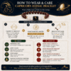 how-to-wear-capricorn-makar-rashi-zodiac-bracelet-guide How to wear Capricorn (Makar Rashi) Zodiac Bracelet with wearing steps, care instructions, do's and don'ts for best spiritual practice.