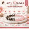 Love Magnet Bracelet helps attract love, supports emotional healing, inner peace, relationship harmony and protection from negativity.