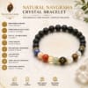 navgraha-bracelet-specifications-8mm-lab-certified Original Navgraha Bracelet with 8mm natural gemstones, stretchable cord, lab certified and Vedic mantra energised.