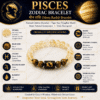 pisces-zodiac-bracelet-specifications-citrine-tiger-eye Pisces (Meen Rashi) Zodiac Bracelet specifications featuring Natural Citrine, Tiger Eye, 8mm beads, Jupiter and Solar Plexus Chakra.