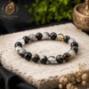 sulemani-hakik-bracelet-natural-black-chalcedony Premium Sulemani Hakik Bracelet made with natural black chalcedony 8mm beads for protection, grounding and daily spiritual balance.