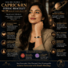 woman-wearing-capricorn-makar-rashi-zodiac-bracelet-lifestyle Young woman wearing Capricorn (Makar Rashi) Zodiac Bracelet crafted with Natural Garnet and Milky Quartz for a premium lifestyle look.