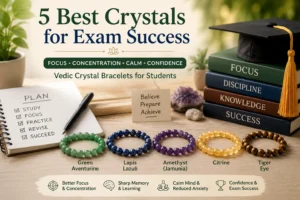 5 best crystals for exam success, focus, concentration and student confidence